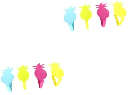 MAGICLULU 8 Stk Tischdeckenhalter Tischdeckenklammern Gewichtsklammern für Tischdecken Schreibtisch Tischbedeckung Tischklammern für Tischdecken Tischrockclips Esstisch Picknicktisch