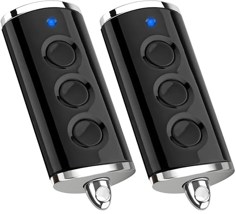 AKVF Télécommande Portail pour HSE2-868-BS HSE4-868-BS HS5-868-BS pour SupraMatic E2/E3/E4 ProMatic 2/3/4 RotaMatic LineaMatic Opérateur Porte de Garage, Lot de 2