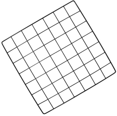 RORPOIR Draht Gitter Fotodisplay Metallgitter 35×35cm Für Kindergarten Wanddeko Und Aufbewahrung Eisengitter
