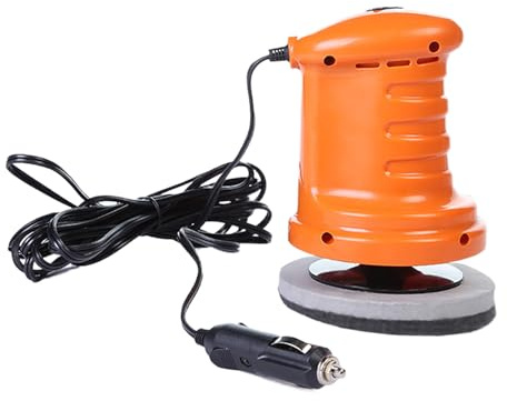 Mihauuke Polisseuse Ciré Automobile, Polisseuse 12V pour Nettoyage Automobile, Accessoires de Soins Automobiles pour Meubles Extérieurs Bateaux Métal Marbre Verre Cuir Atelier Garage