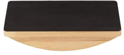 Tablero de equilibrio de madera, entrenador portátil antideslizante - Cojín de equilibrio de refuerzo del tronco para adultos | para casa, oficina, gimnasio, rehabilitación, fitness, entrenamiento