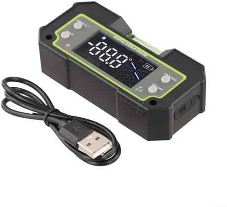 Transportador digital con pantalla LCD y base magnética para una mayor estabilidad en las mediciones (DC170W)