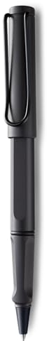 Lamy safari umbra - Rollerball Pen with ergonomic grip & line width M - for pleasant long writing - made of robust ASA plastic - including rollerball refill M 63 in black