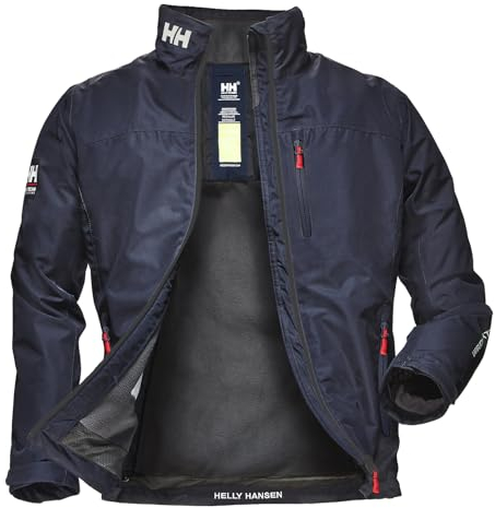 Helly Hansen Chaqueta Crew Midlayer, Hombre, Azul Marino, M