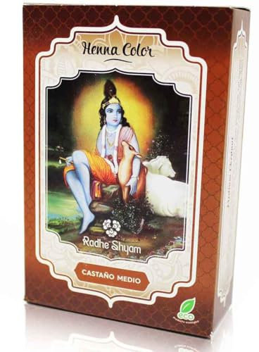 Henna Radhe Shyam Castaño Medio Polvo
