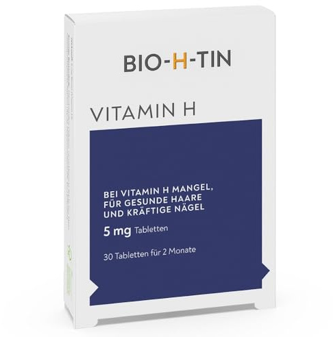 BIO-H-TIN Vitamin H 5 mg, 30 St. Tabletten | Beugen einem Mangel an Vitamin H vor