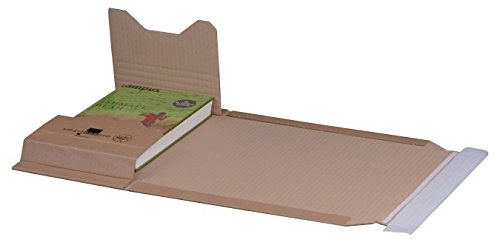 Buchverpackung A5+ (249x165x60mm) haftklebend 25 Stück