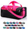meteor Borsa per Palestra per la Piscina - Borsone da Viaggio - Una borsa sportiva spaziosa e comoda e per weekend, campeggio, ogni viaggio - con tracolla (20L) e (40L) (Rosa/nero, 20L)