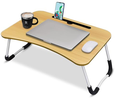 Albert Austin Bed Table Walnut Gaming Chair Laptop Stand Desk Bedside Table