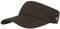 Balke Sonnenschild Visor mit Klettverschluss für Damen und Herren One Size, Schwarz