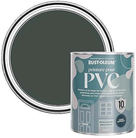 Rust-Oleum Green uPVC Door and Window Paint In Satin Finish - After Dinner 750ml