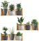 Adhesivo decorativo de pared 3D, jarrón, adhesivo de pared para salón, plantas verdes, adhesivo de pared, jarrones, vinilo para sala de estar, dormitorio