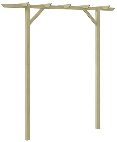 SKM Gartenpergola 200x40x205 cm Holz, Weight: 4.1 kg, 41663