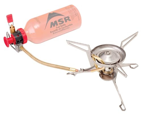 MSR WhisperLite International Kompakter Camping- und Rucksackkocher mit mehreren Brennstoffen
