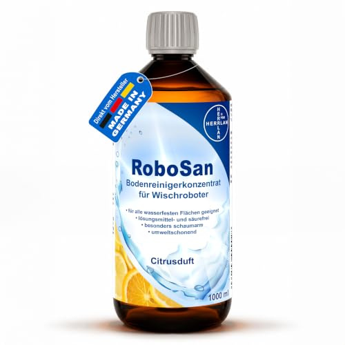 HERRLAN® RoboSan Bodenreiniger - Konzentrat - 1000 ml – Duft: Citrus