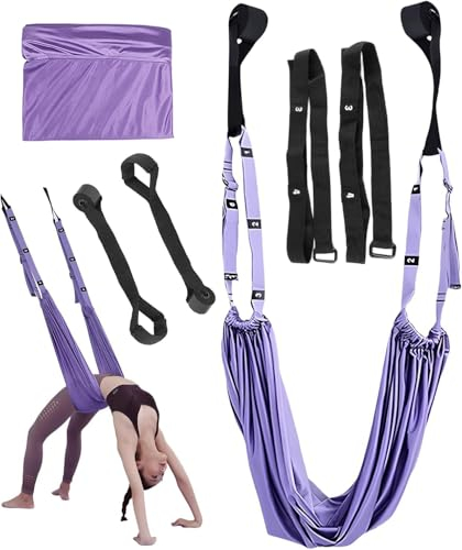 Aerial Yoga Tuch, Stretch-Strap, Gurte Für Dehnen, Hängematte, Stretch-Band Für Pilates Und Ballett