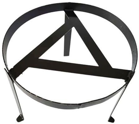 Treppiede Grill Campeggio Treppiede Falò Supporto per Cucinare Fuoco Treppiede Portatile In Acciaio Campeggio Supporto Da Cucina Pieghevole Multifunzionale per Falò per Barba