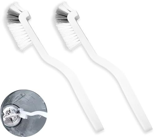 RYHHH 2 Pcs Scovolino Per Bottiglie Lunga,Spazzola Da Cucina Con Robuste Setole, Spazzola Per Piatti, Per Pulire Pentole, Pulizia Lavello Da Cucina,Ideale Per Pulire Gli Spremiagrumi Con Lame