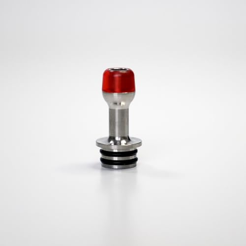 WratryParts Boquillas universales de repuesto 510 para atomizador de tanque 510 RTA (rojo)