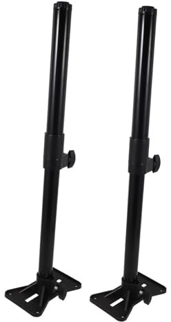 Tofficu Lot De 2 Supports De Lavabo Sous Plan Supports De Montage Sous Évier Support D'Évier Sous Plan Tige De Support D'Évier Kit De Réparation D'Évier Poteau De Support