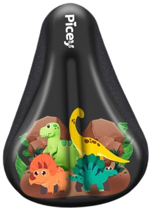 Aymzbd Housse de Selle de Vélo pour Enfants, Housse de Selle en Silicone Souple pour Garçons et Filles