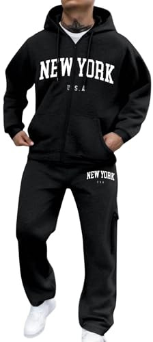 Genérico Chandal Hombre Completo Conjunto Deportivo Hombre Jogger Largos Tenis Gym Pantalon Tácticos Laboral Equipaciones Montaña Talla Grande Gimnasio Pants Deportes Invierno Cómodos 11#Negro XXL