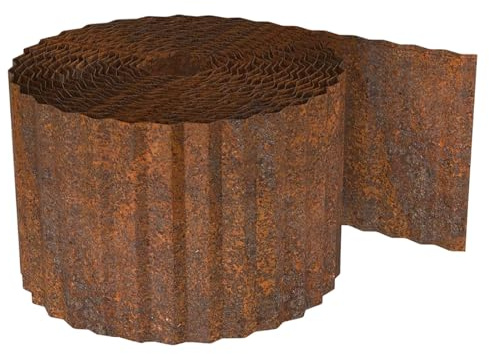 Trädgårdskant Flexibla Korrugerade Metallblock