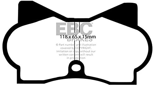 EBC Brakes DP4180R Yellow stuff Brake Pads
