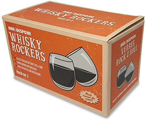 Vinology BS-WR2 Whisky Rockers Verre à Whiskey Set de 2