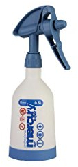 Kwazar Sprühflasche Mercury Super Pro plus 0,5 L, weiß / blau, 8,9 x 8,9 x 29 cm