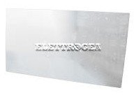 RIPIANO IN VETRO PLEXIGLASS FRIGORIFERO CANDY MOD. CID24LESIN 91617019 Dimensioni mm. 468X265