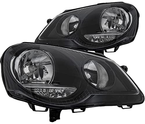 Halogen Scheinwerfer Set links & rechts Hauptscheinwerfer Frontscheinwerfer H7/H1 mit Elektromotor für Model 9N_