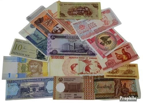 Tutto Mondo 15 Varie Banconote (Banconote per Collezionisti - nessun Mezzo di pagamento)