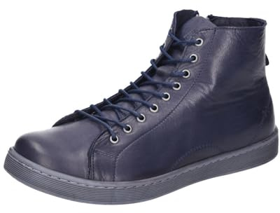 Andrea Conti Femme Damen Sneaker Basket, d Bleu, 41 EU