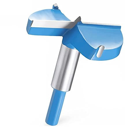 KiheNe Brocas de 40-100mm, Broca for carpintería, Sierra for Agujeros, Cortador de Madera, carpintería, bisagra, Agujero, Broca Perforadora, Herramienta de Corte (Color : A, Size : 75MM-Hex Handle)