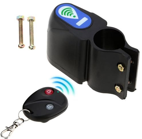 Allarme per biciclette, allarme per bicicletta contro il furto, forte allarme e-bike con telecomando, sistema di allarme per moto, moto, moto, moto, moto, moto, scooter elettrico