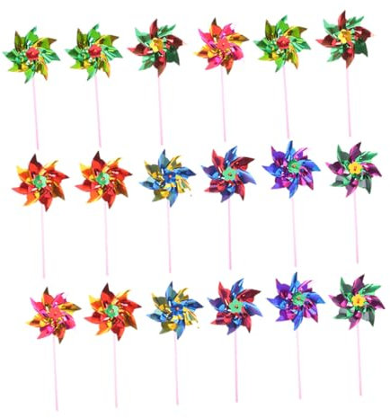 TOYANDONA 60stücke Teiliges Bunte Windmühlen Aus Robustem Für Garten Balkon Und Spielzeug Bastelspaß Für Dekorative Akzente Im Freien