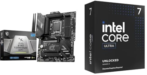 MSI MAG B760 Tomahawk WiFi Mainboard + Intel® Core™ Ultra 7 265KF Prozessoren 20 cores