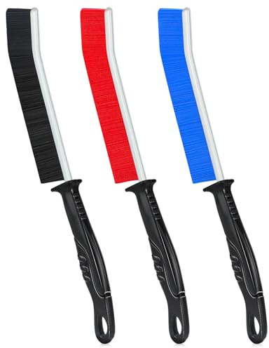Hmseng Spazzole Per Pulire, Spazzola Per Pulizia Di Gap Multifunzionale,Spazzola Pulizia Casa Con Setole Rigide Per La Pulizia Di Bagni, Cucine, Doccia E Pavimenti In Piastrelle (3 Colors)