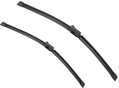 Auto-Wischerblätter Für FIAT 500 500C 2007-2016 Auto-Frontwischer, Weicher Gummiwischer, Windschutzscheibe HD Leise Sauberes Fenster Auto-Regenbürste 24Zoll + 14Zoll Scheibenwischer