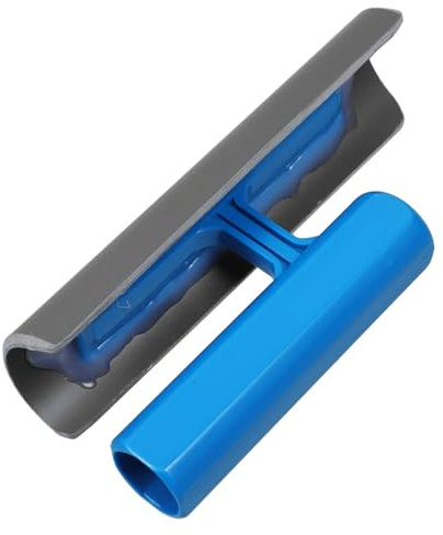 Tofficu Curved Concrete Edge Smoother and Finishing Trowel Plastic Hand Tool for Bricklaying Waterproof Micro Cement Mortar Application