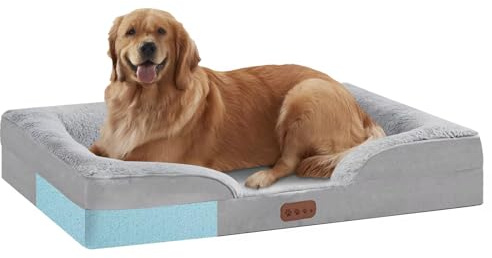Générique Panier Orthopédique pour Chien - Lit à Mémoire de Forme - Coussin pour Chien Confort Premium - Déhoussable et Lavable - Tailles S à XL