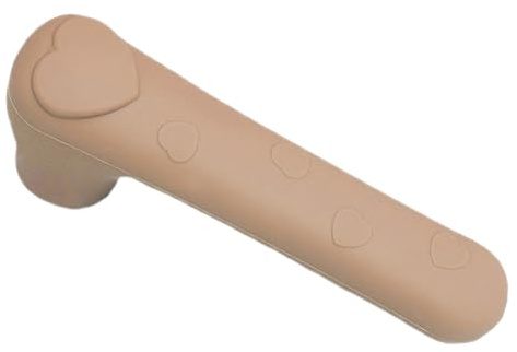 Generico Copri Maniglia Porta | Rivestimento Morbido per Maniglie | Protezione Sicurezza Bambini Con Motivo Cuore Per Camera Da Cucina Bagno Maniglie Piane Quadrate