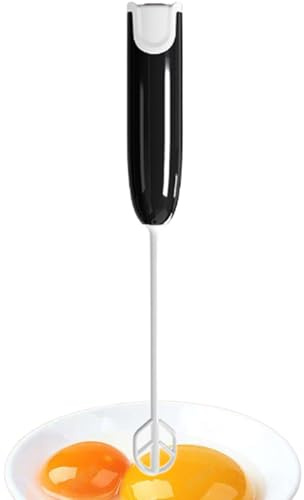 Batidora de mano a pilas: batidora de cocina ligera y compacta, licuadora portátil duradera | Batidora de mano multifuncional para batir huevos, leche, hornear, cocinar, preparar bebidas, batidos de
