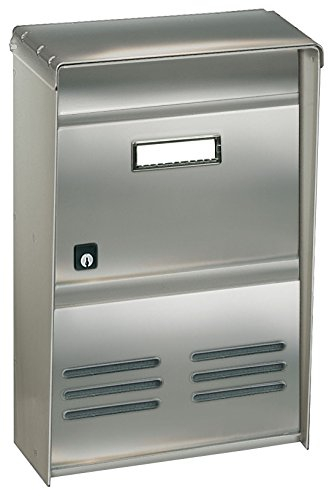 Alubox 2727010 Dr/2E Cassette P/Lettere, Inox, Rivista, 26 x 12 x 37 H