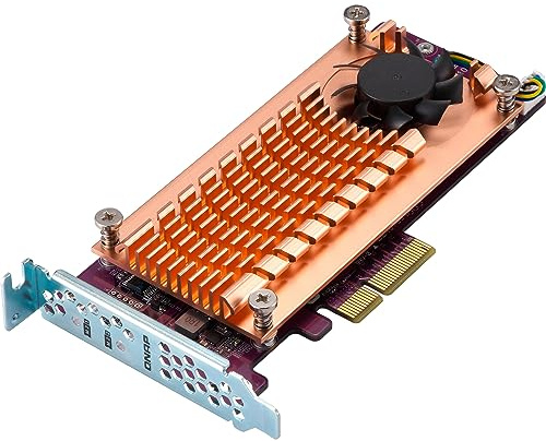 QNAP QM2-2P-244A 2-Slot PCIe Gen 2 Network Expansion Card for M.2 PCIe SSDs