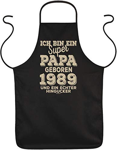trag-das Papa Geschenk Schürze Geschenkidee Papa 30. Geburtstag Grillschürze 30 Jahre Grill Schürze - Ich Bin EIN super Papa