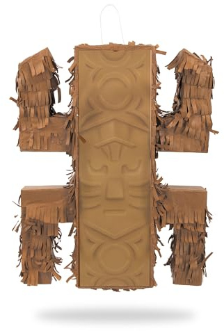 Pinata totem aventurier - Marron - Taille Unique
