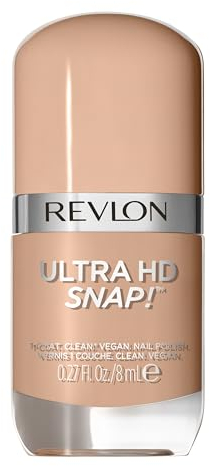 Revlon Ultra HD Snap Nagellack, langanhaltende vegane Formel, schnell trocknend & One-Schicht-volle Deckkraft, Farbe (8 ml) Driven (012), Unisex