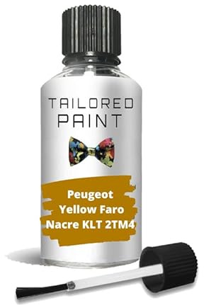 Per Peugeot Giallo Faro Nacre KLT 2 TM4 Vernice Spray Spray Sonaglio Can (ritocco)